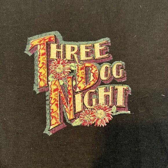 NWOT Authentic Vintage autographed Three Dog Night T-shirt GVC never worn - Picture 3 of 11